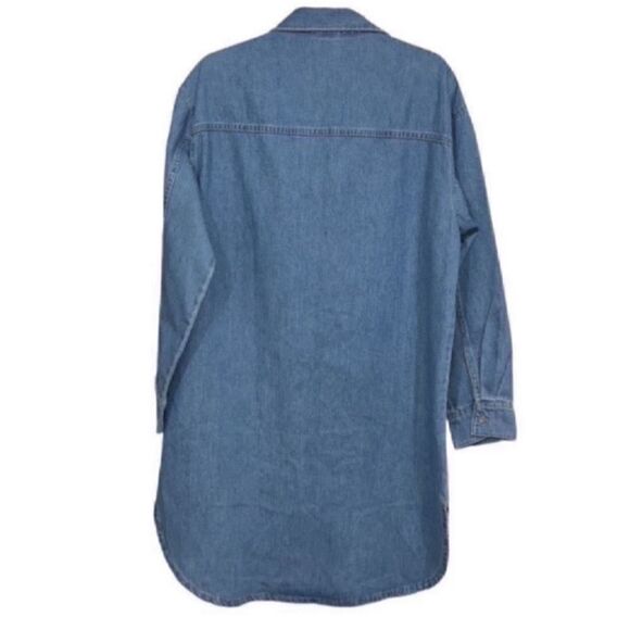 H&M Denim Blue Oversized Dress (Size XS) - Picture 8 of 8